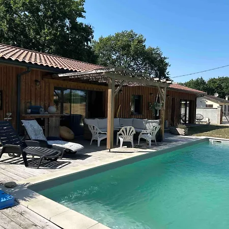 Belle Villa, Piscine Proche Ocean Villa Vendays-Montalivet